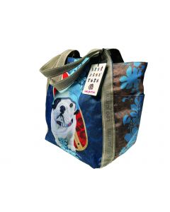Grand Cabas Teo Dude Bleu Petrole Grand Cabas Teo Dude Bleu Petrole